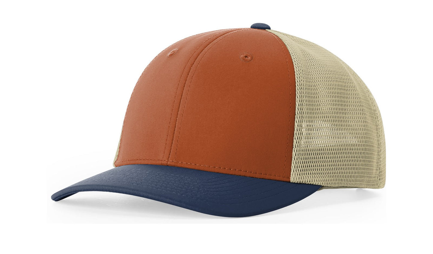 Tri-Color Orange, Light Khaki, Insignia Blue | Hood River