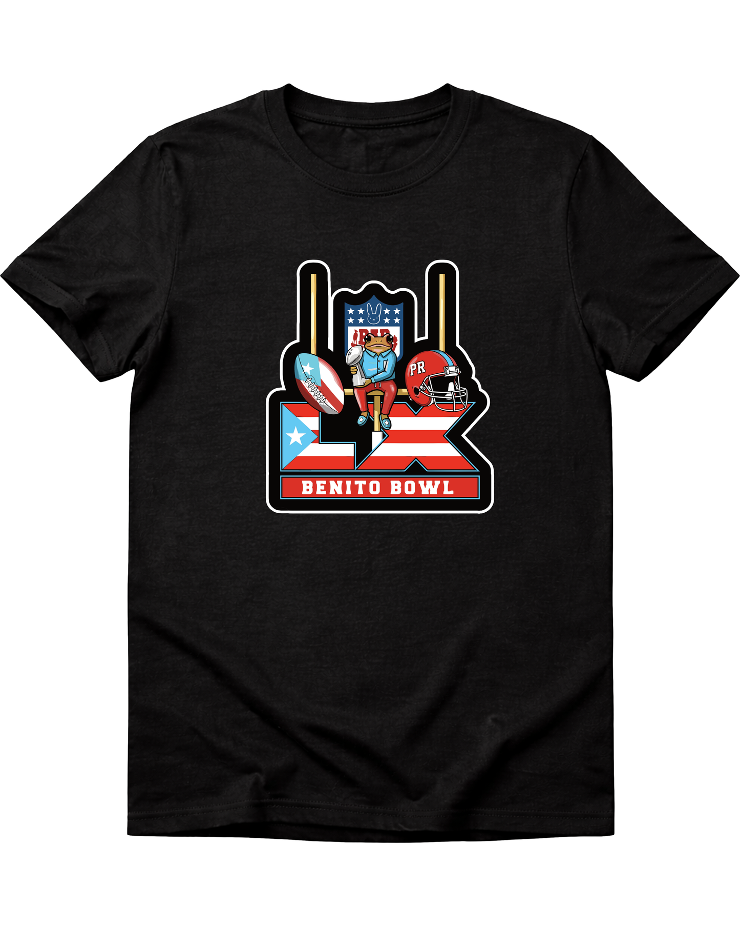 BENITO BOWL | UNISEX BLACK T-SHIRT