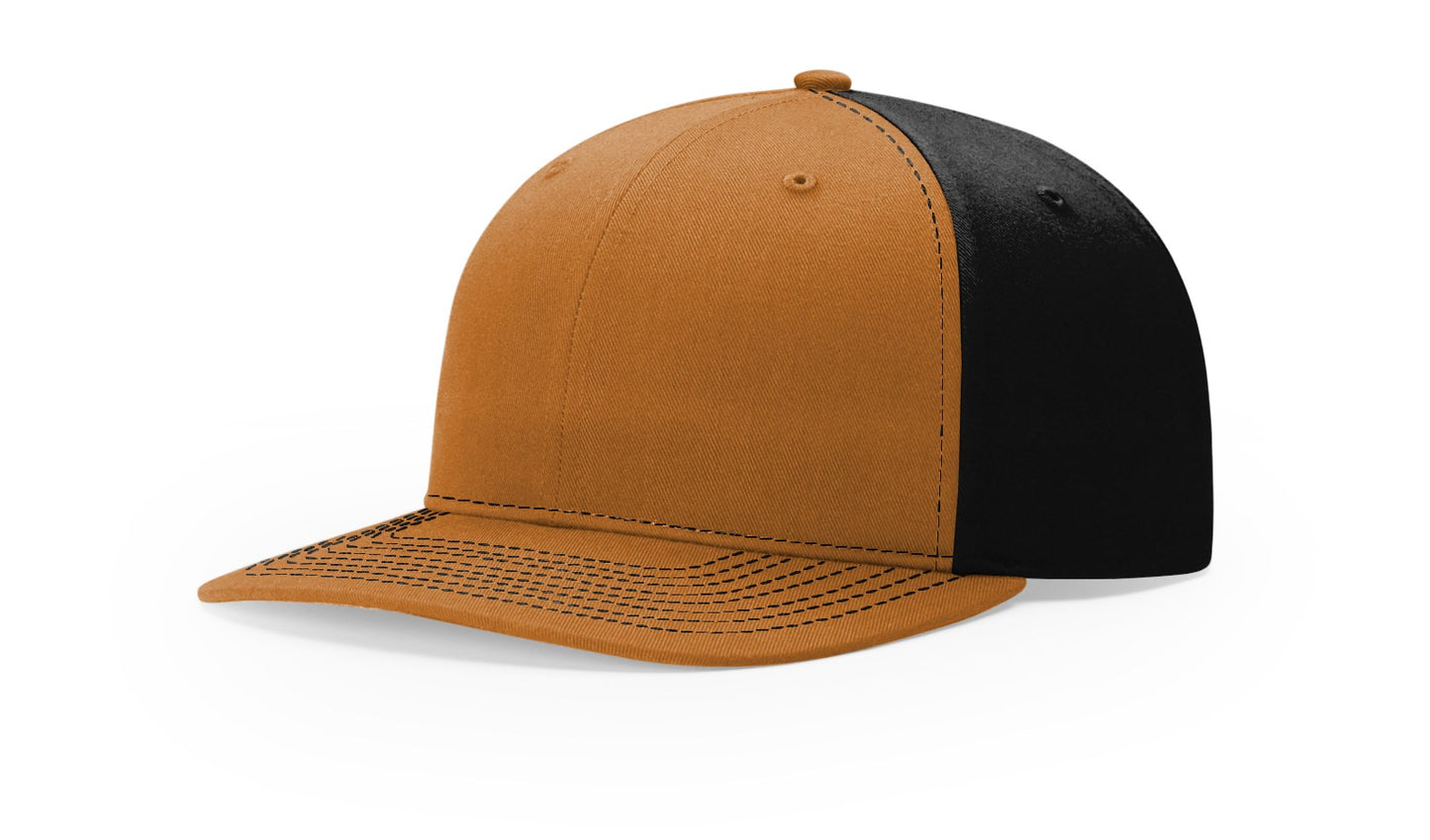 Caramel/Black | Solid Twill Trucker