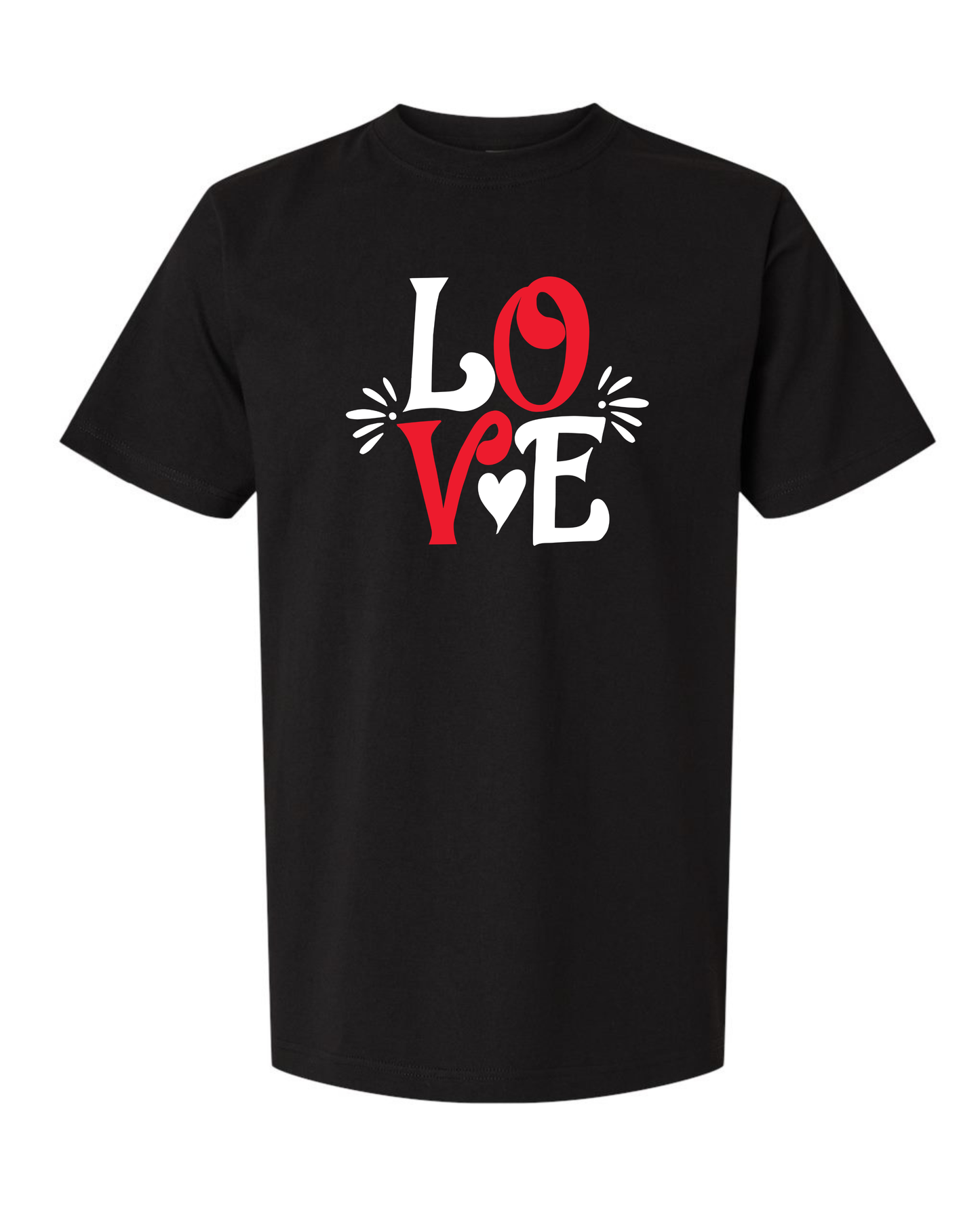 L.O.V.E. | UNISEX BLACK T-SHIRT