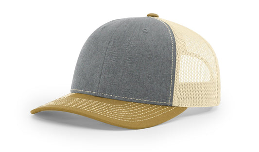 Tri-Color Heather/Amber/Gold | Trucker