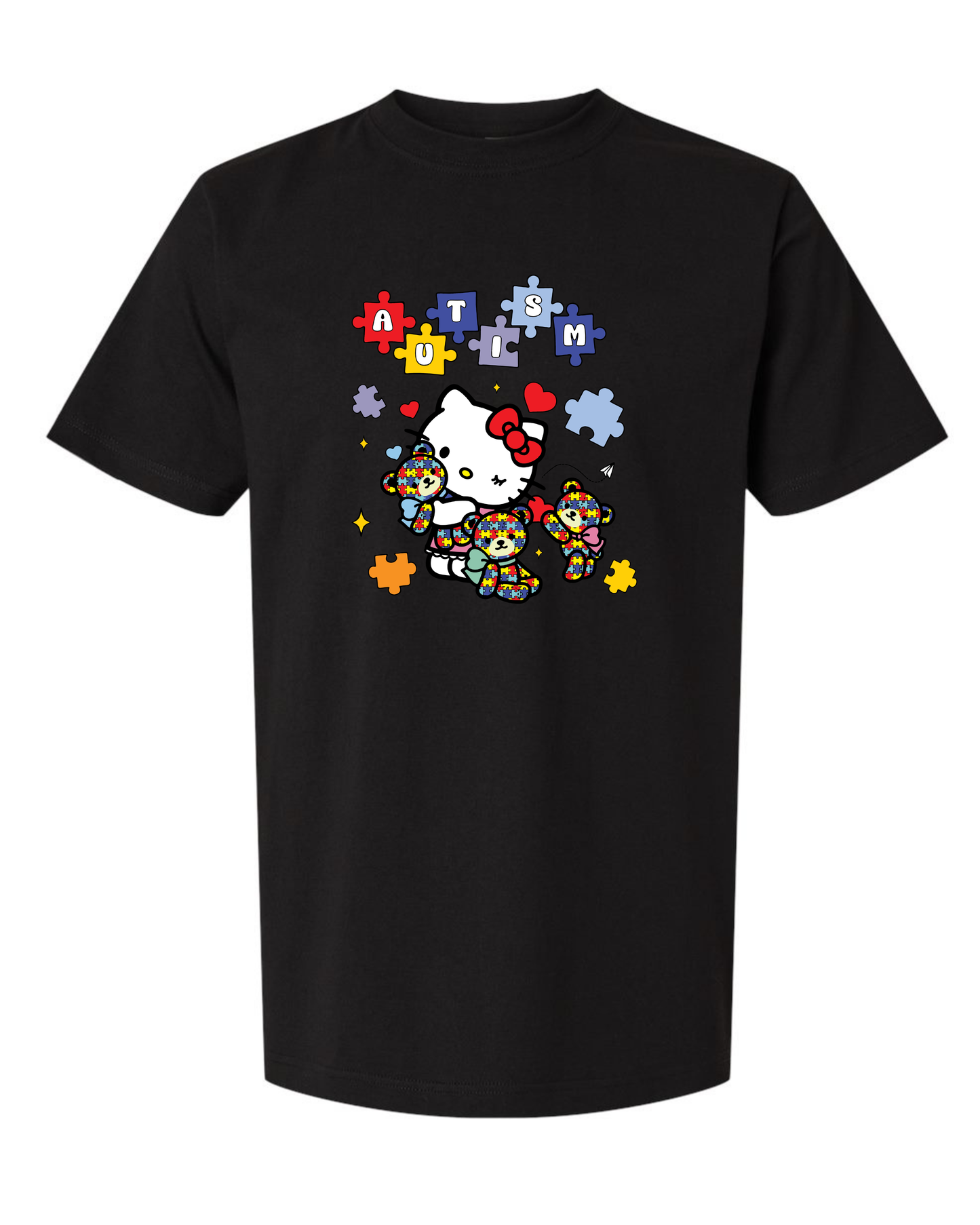 KITTY AWARENESS | UNISEX BLACK T-SHIRT