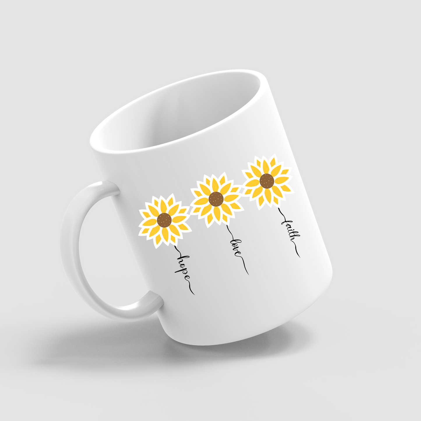 Cultiva Amor, Fe y Esperanza | Taza