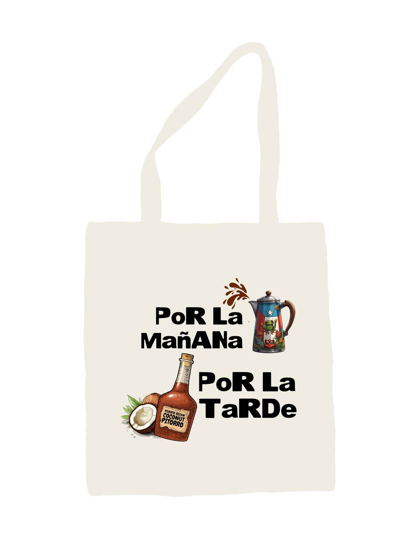 Por la mañana ... Por la Tarde ... | Tote Bag