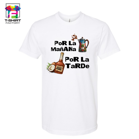 POR LA MAÑANA CAFÉ | UNISEX T-SHIRT
