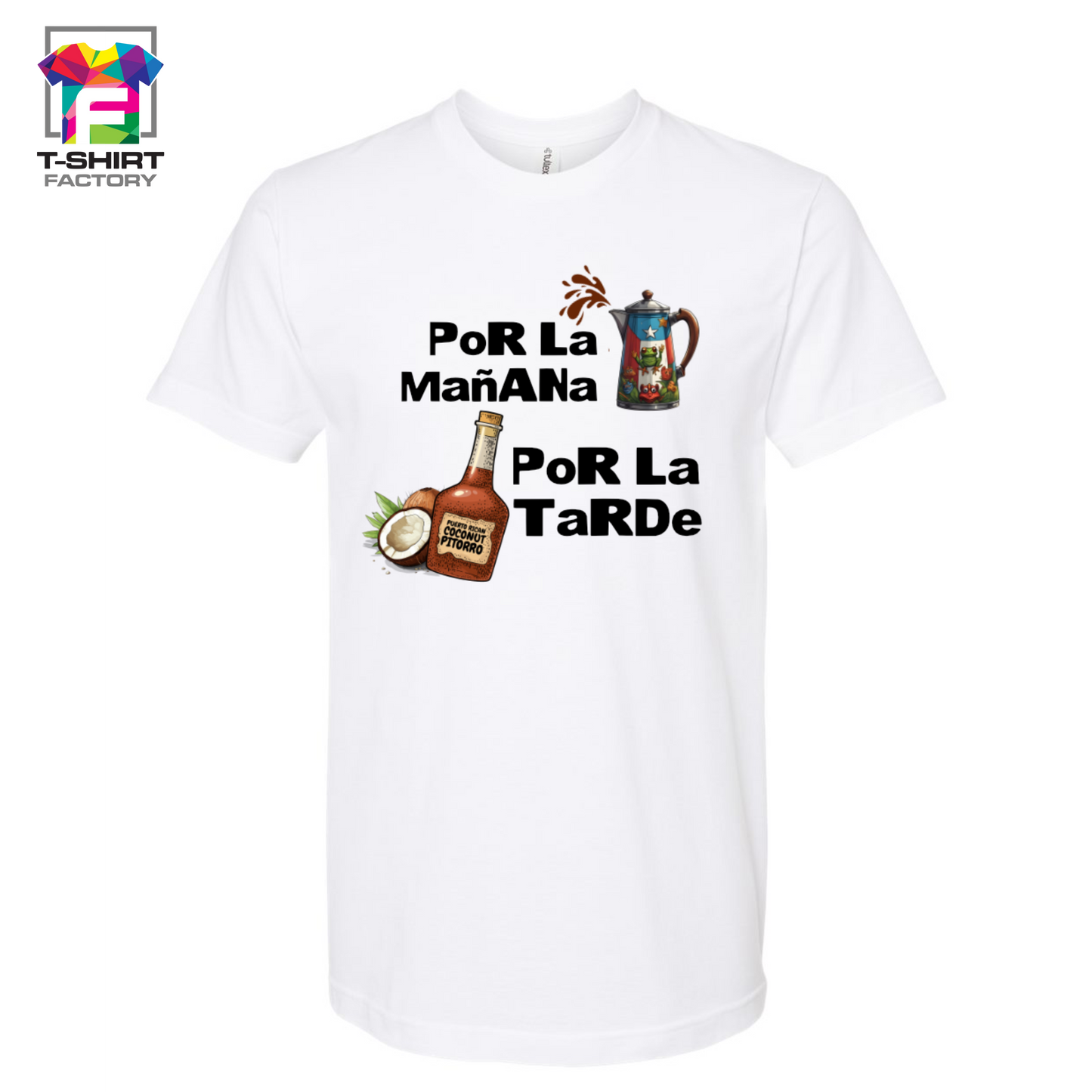 POR LA MAÑANA CAFÉ | UNISEX T-SHIRT