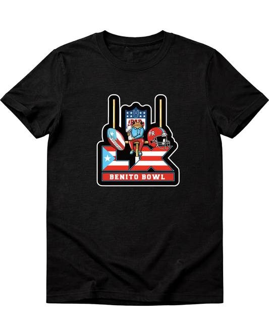 BENITO BOWL | UNISEX BLACK T-SHIRT
