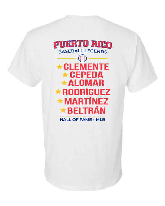 MLB LEGENDS | UNISEX WHITE T-SHIRT