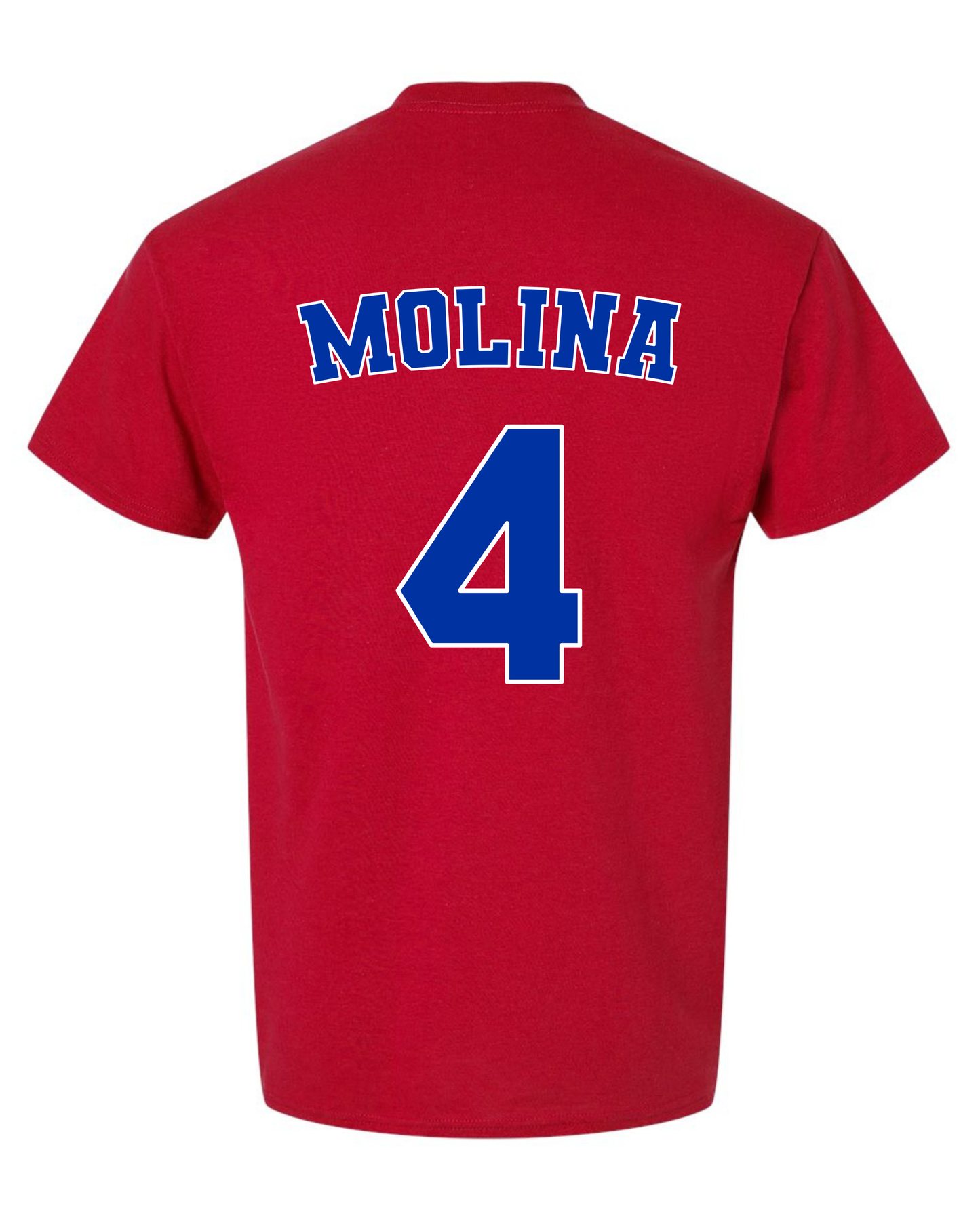 MOLINA 4 | UNISEX RED T-SHIRT