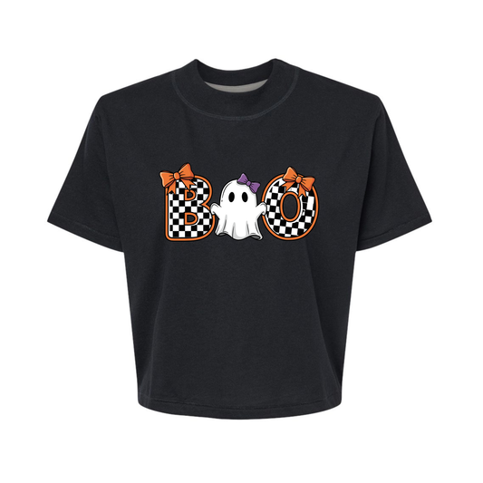 BOO H2 (Boxy Tee Crop Top)