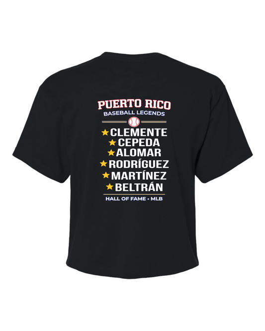 MLB LEGENDS | BLACK WOMEN CROP TOP