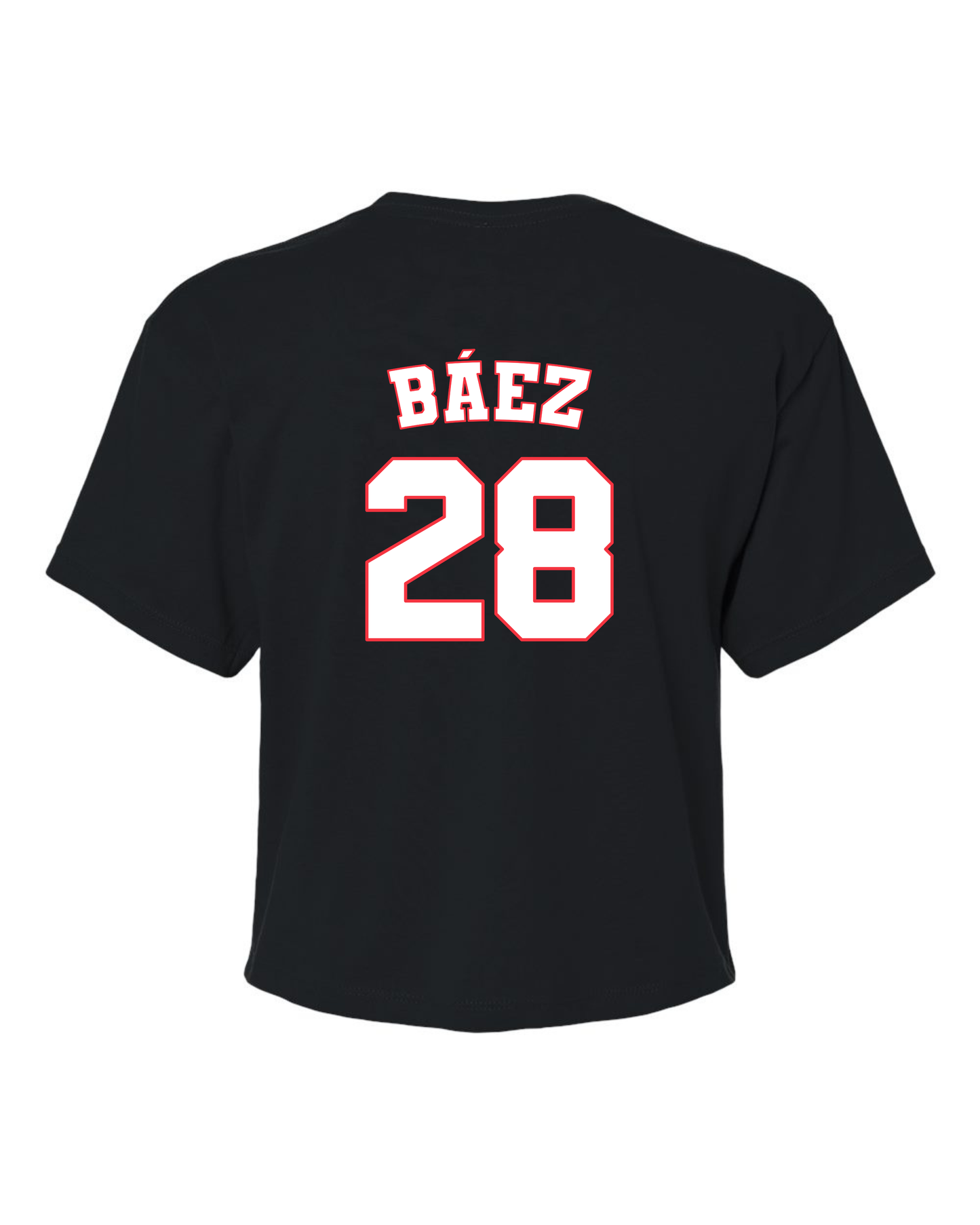 BÁEZ 28 | BLACK WOMEN CROP TOP