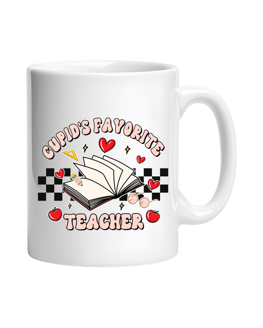 CUPID'S FAVORITE TEACHER | MUG