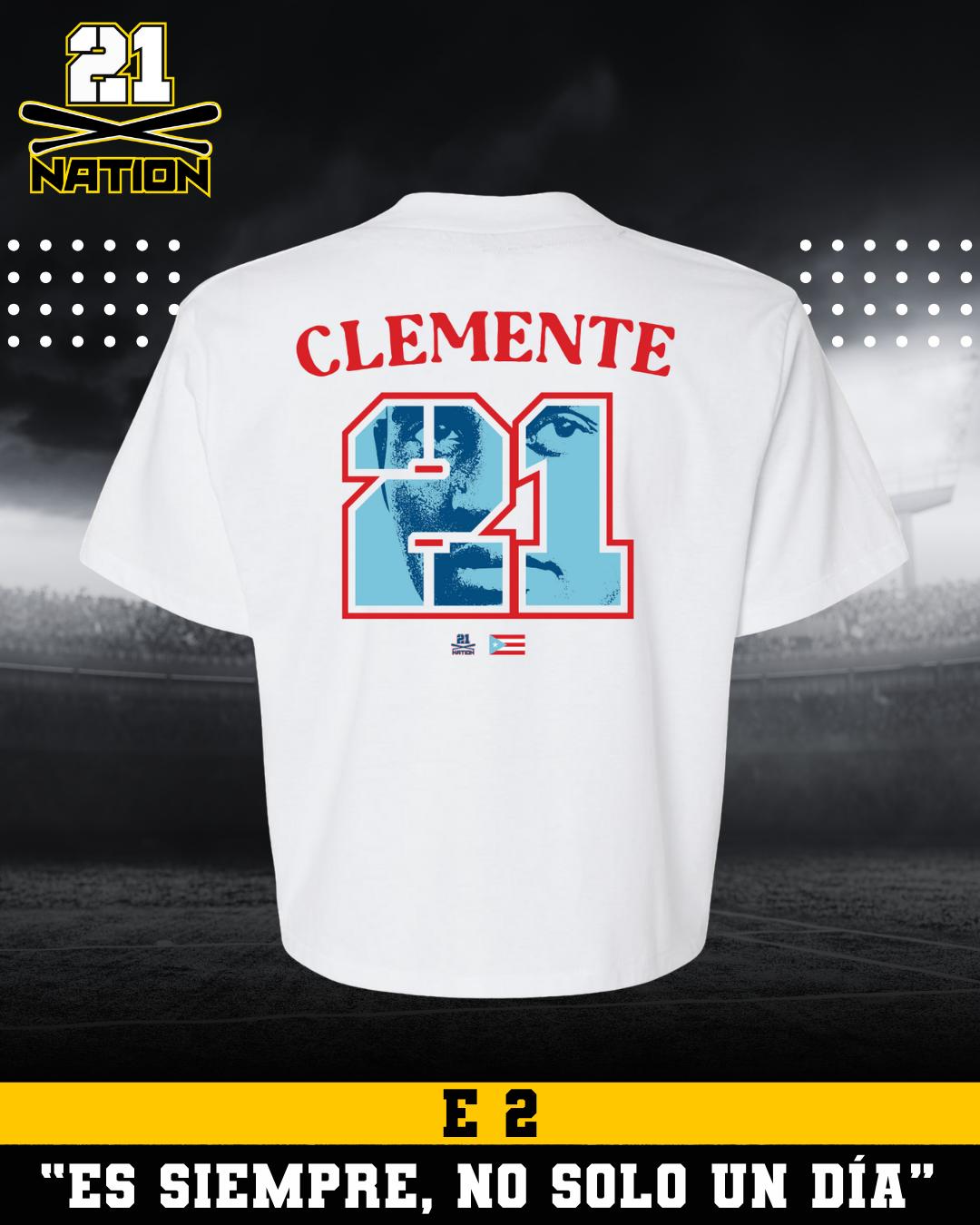 21 NATION | E2 (Boxy Tee Crop)